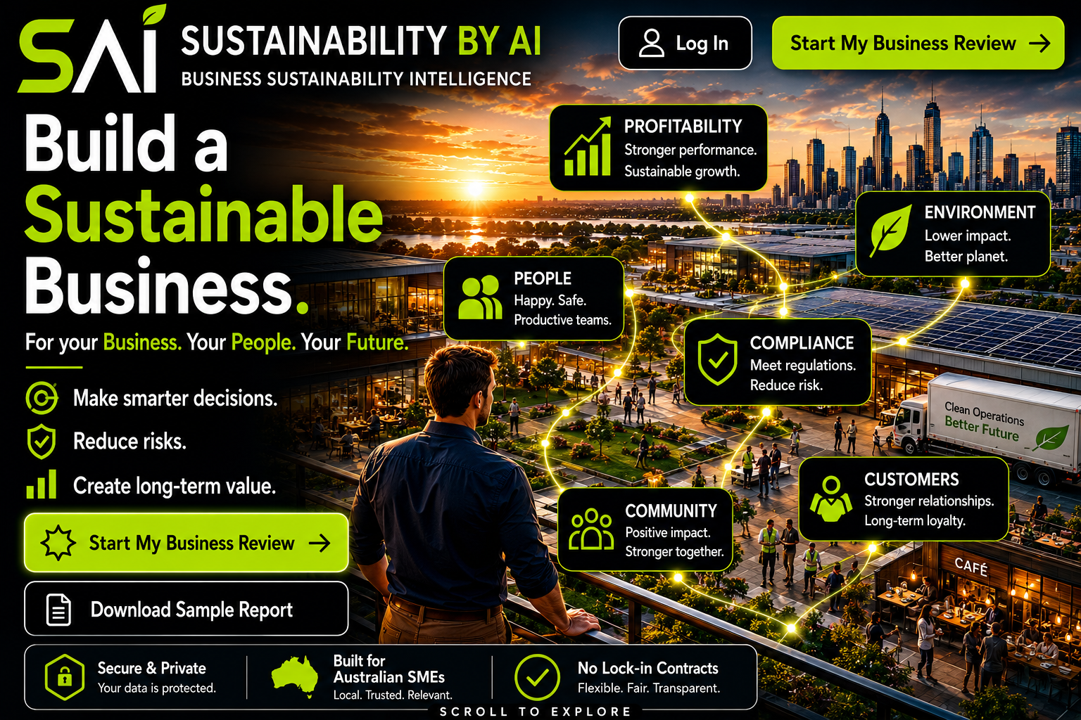 Sustainability By AI V3 screen 1